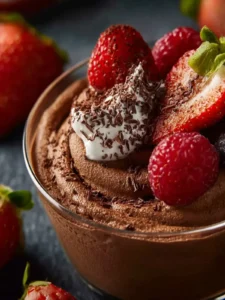 keto chocolate mousse First Image