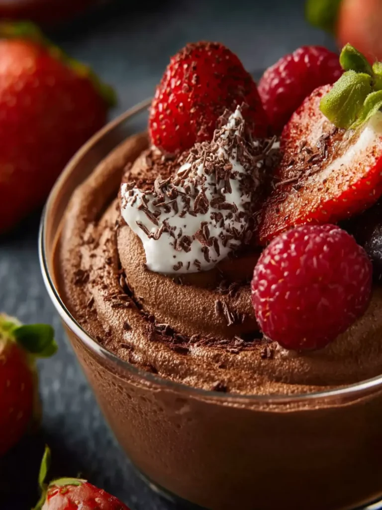 keto chocolate mousse First Image